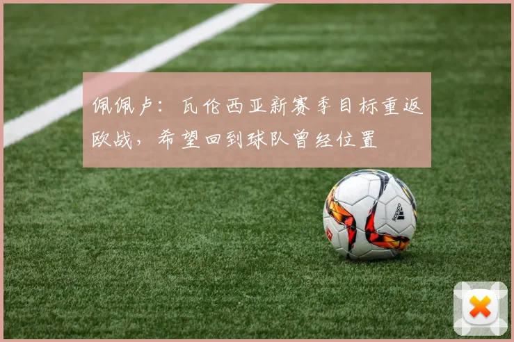 佩佩卢:瓦伦西亚新赛季目标重返欧战,希望回到球队曾经位置